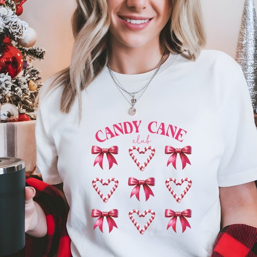 Candy Cane Kerstmis Tri-Blend Shirt