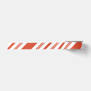 Candy Cane Koorstreep-Diagonaal Lint