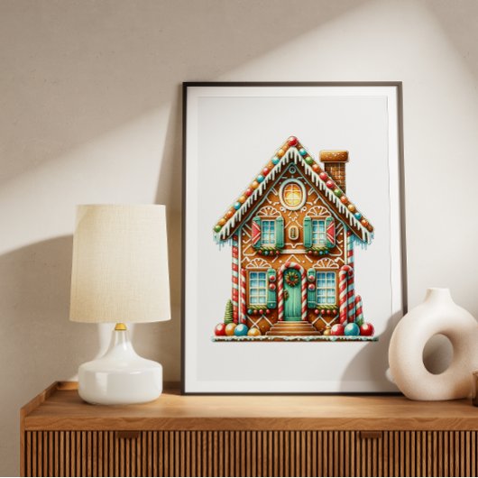 Candy Cane Lane - Het zoete peperkoekhuis Poster