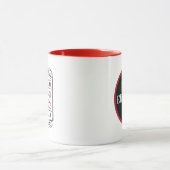 Candy Cane Lane Hot Chocolate Bar voeg monogram to Mok (Midden)