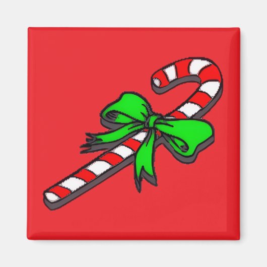 Candy Cane Magneet (Voorkant)