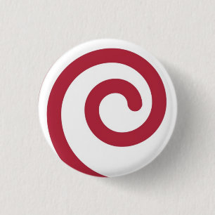 Candy Cane Martzkin Button voor kerstmis