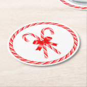 Candy Cane Onderzetters (Gebogen)