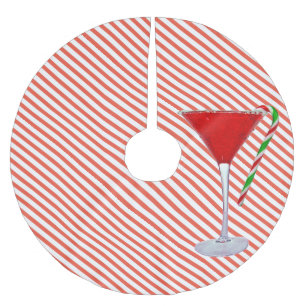 Candy Cane op kerst cocktail Kerstboom Rok