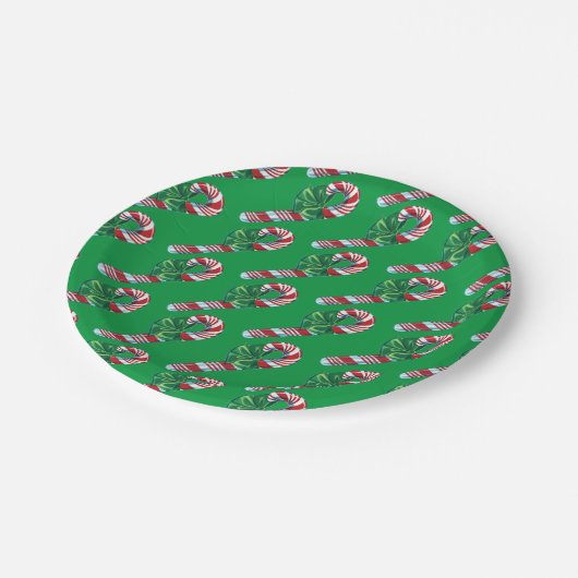 Candy Cane Paper Bord (Gekanteld)