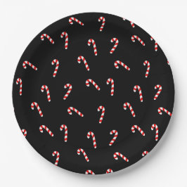 Candy Cane Papieren Bordje