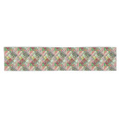 Candy Cane Patchwork Patroon Korte Tafelloper (Horizontaal)