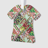 Candy Cane Pattern Ornament (voorkant)