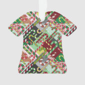 Candy Cane Pattern Ornament (voorkant)