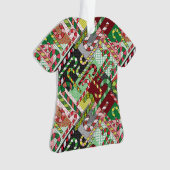 Candy Cane Pattern Ornament (voorkant)