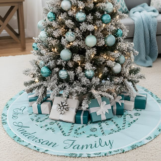 Candy Cane Peppermint-kerstmis Kerstboom Rok