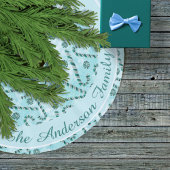 Candy Cane Peppermint-kerstmis Kerstboom Rok