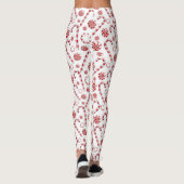 Candy Cane Peppermint Leggings (Achterkant)