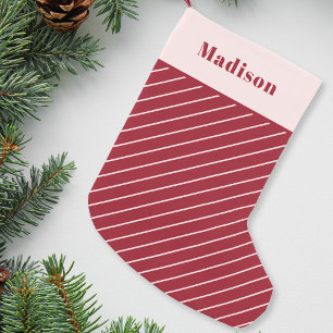 Candy Cane Persoonlijk Kleine Kerstsok