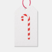 Candy Cane Poem Classic Gift Labels Cadeaulabel (Voorkant)
