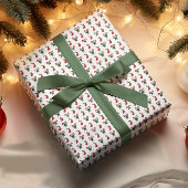 Candy Cane set van 3 inpakpapier Vel