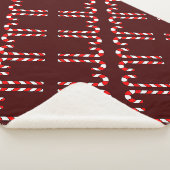Candy Cane Sherpa Deken (3/4)