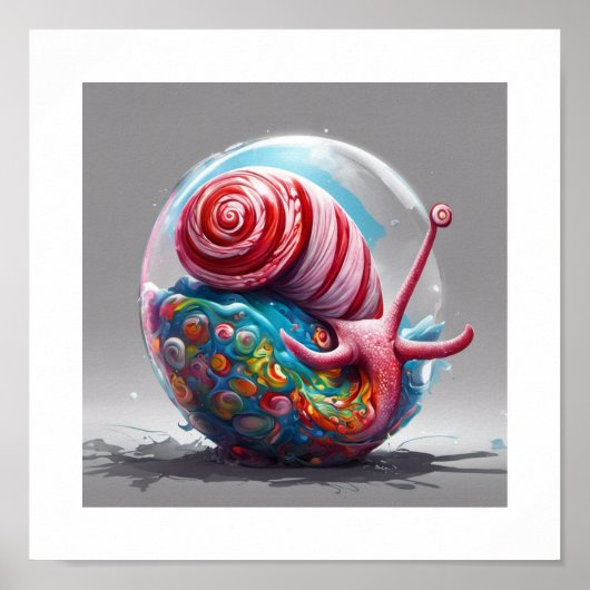 Candy cane slak poster (Voorkant)