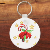 Candy Cane Sleutelhanger (Voorkant)