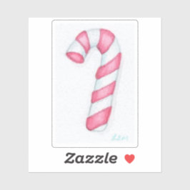 Candy Cane Sticker