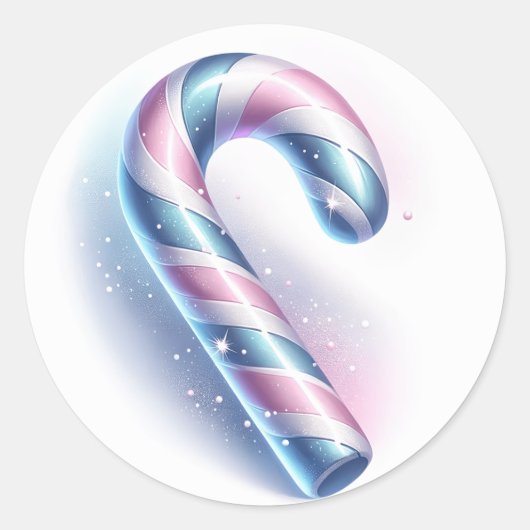 Candy cane sticker (Voorkant)