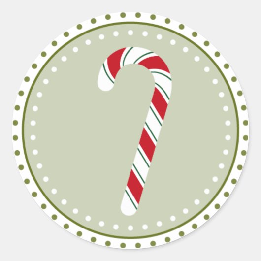 Candy Cane | Stickers (Voorkant)