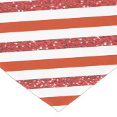 Candy Cane Stripe Family Kerstmis Medium Tafelloper (Hoek)