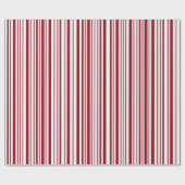 Candy Cane Stripe Holiday Cadeaupapier (Vlak)