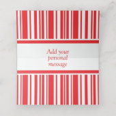 Candy Cane Stripes (Binnenkant ongevouwen)