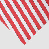 Candy Cane Stripes Holiday Kerstmis Tissuepapier (Detail)