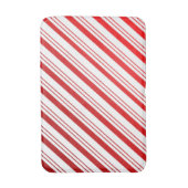 Candy Cane Stripes Kerstmis Badmat (Voorkant Verticaal)
