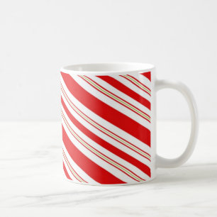 Candy Cane Stripes Koffiemok