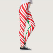 Candy Cane Stripes Leggings (Rechts)