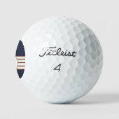 Candy Cane Stripes & Polka Dots Golf Balls Golfballen (Logo)