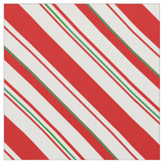 Candy Cane Stripes Stof