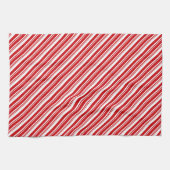 Candy Cane Stripes Theedoek (Horizontaal)