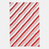 Candy Cane Stripes Theedoek (Verticaal)