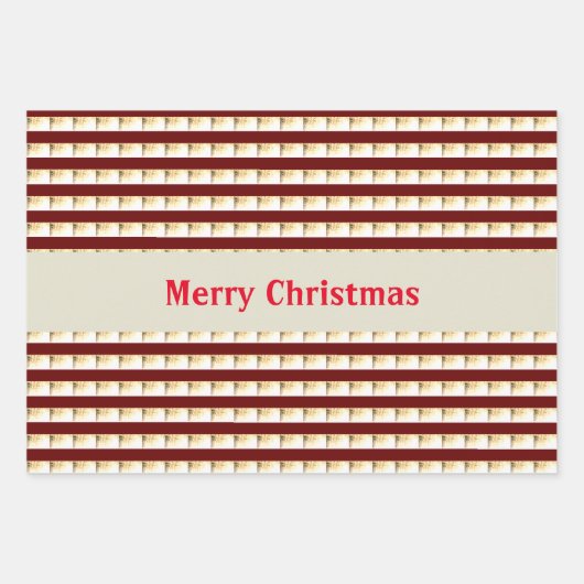  Candy Cane Strips inpakpapier (Voorkant)