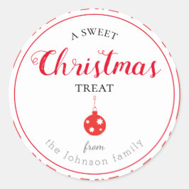 Candy Cane Sweet Treat Vakantie Sticker