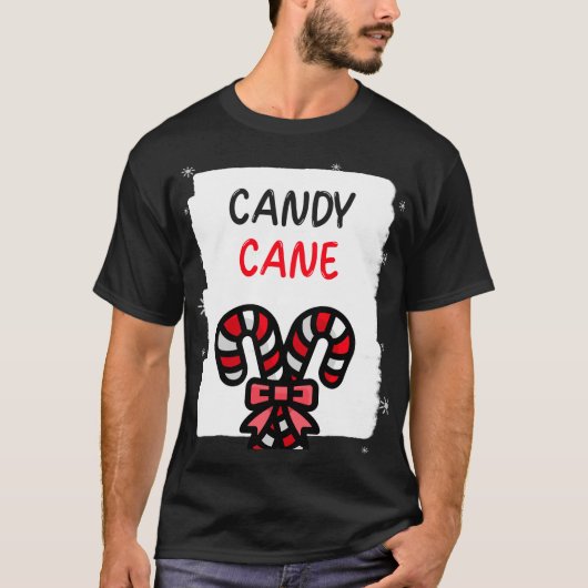 CANDY CANE T-SHIRT (Voorkant)