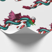 Candy Cane Thief Cadeaupapier (Hoek)