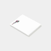 Candy Cane Thief Post-it® Notes (Schuin)