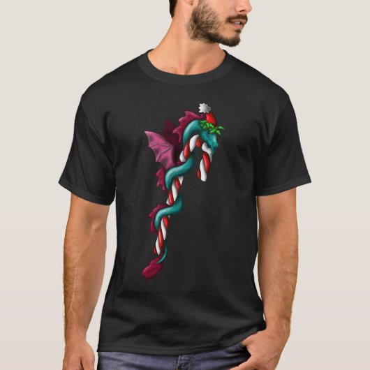 Candy Cane Thief T-shirt (Voorkant)