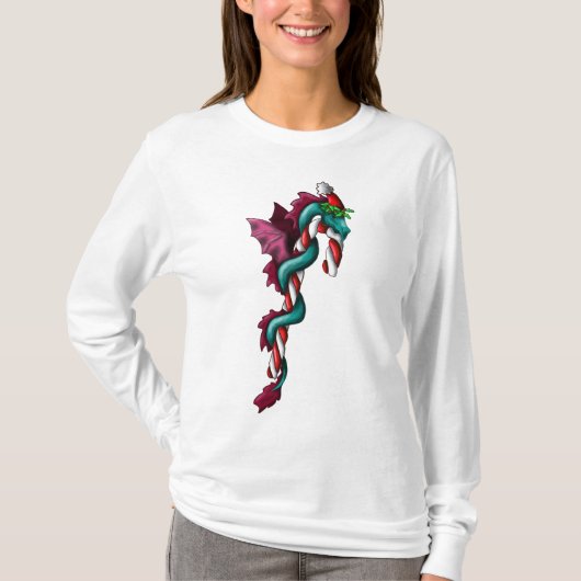 Candy Cane Thief T-shirt (Voorkant)