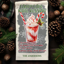 Candy Cane White Russian Kerstcocktail Recept