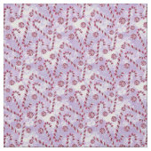 Candy Canes Berry Paars Stof (Swatch)