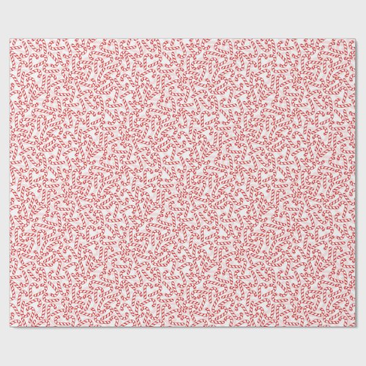 Candy Canes. Cadeaupapier (Vlak)