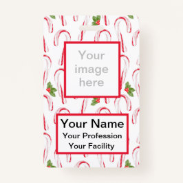 Candy Canes en Holly Badge