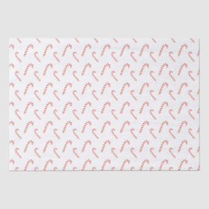 Candy Canes Pattern Tissuepapier