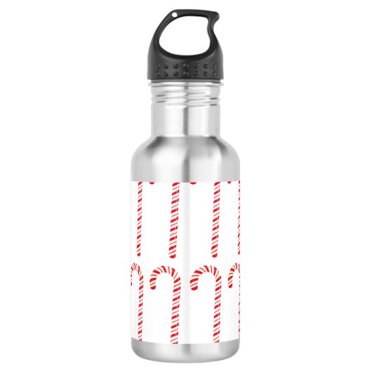 Candy Canes Waterfles (Voorkant)